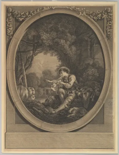 L'Départ du Courier (The Departure of the Messenger)