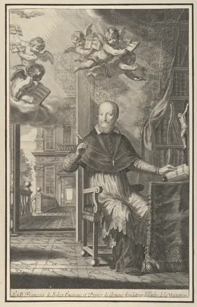 Le B. François de Sales, Evesque et Prince de Genève, fondateur de l'Ordre de la Visitation