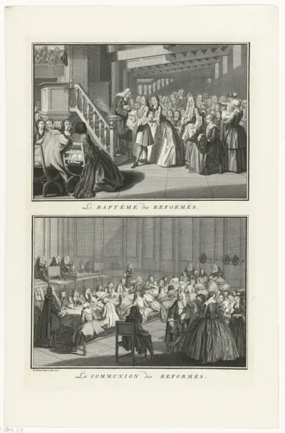 Le Baptême des Reformés / La communion des Reformés