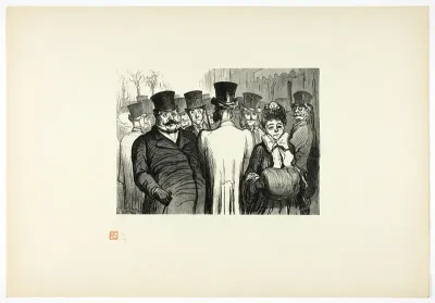 Le Boulevard des Italiens, from Tirage Unique de Trente-Six Bois