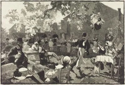 Le Cabaret du Coq de Bruyère au Bois de Meudon
