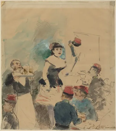 Le cafe concert des reservistes