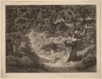 Le Charlemagne (forêt de fontainebleau)