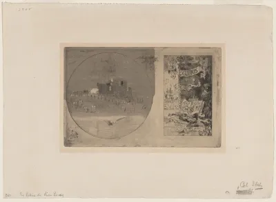 Le Chateau des Hiboux; Ex-libris de Léon Lerey