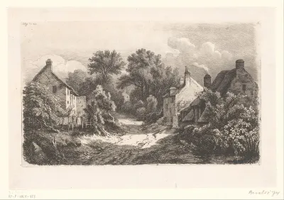 Le Chemin de Garnes, près Senlisse