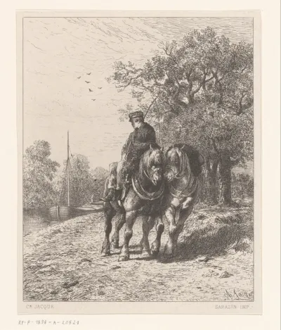 Le chemin de hâlage