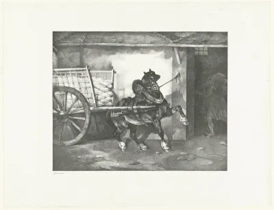 Le cheval du platrier