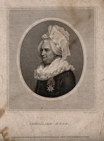 Le Chevalier D'Éon, a man who passed as a woman