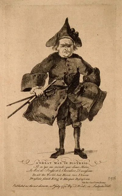 Le Chevalier Michel Descazeaux du Halley, an eccentric