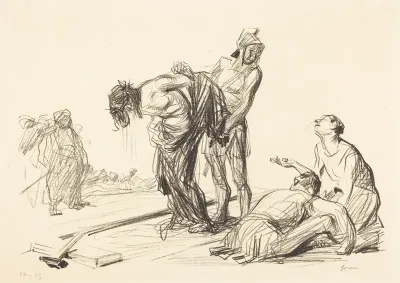 Le Christ dépouillé de se vêtements (Christ Stripped of His Clothes)