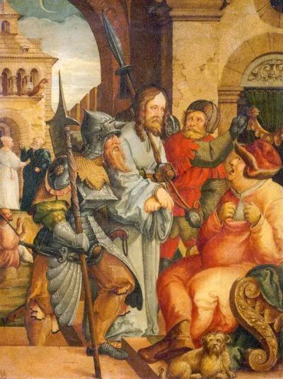 Le Christ devant Caïphe