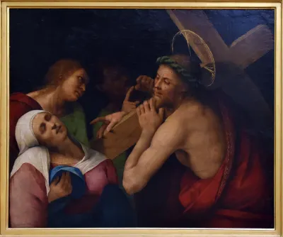 Le Christ portant sa croix