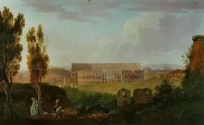 Le Colisée vu du Palatin