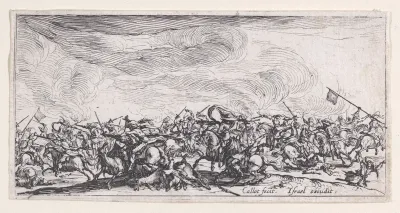 Le Combat a l'Épée (The Combat with Swords), from "Les Combats de Cavalerie" (The Cavalry Combats)