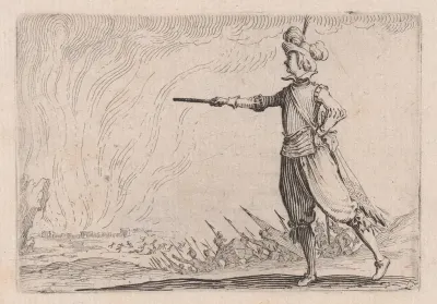 Le Commandant a Pied (The Commander on Foot), from "Les Caprices" Series B, The Nancy Set