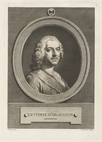 Le comte d'Argenson