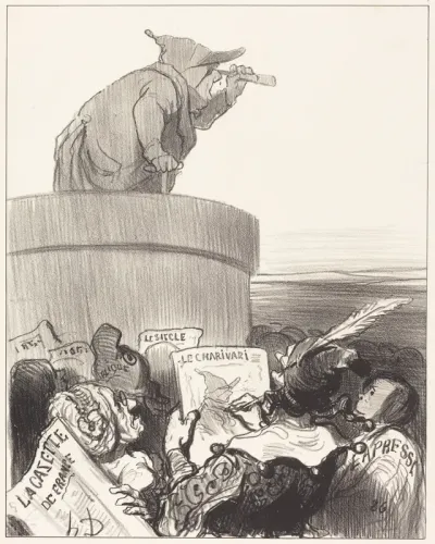 Le Constitutionnel contemplant l'horizon politique