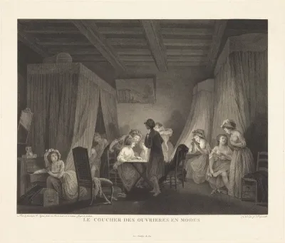Le coucher des ouvrieres en modes