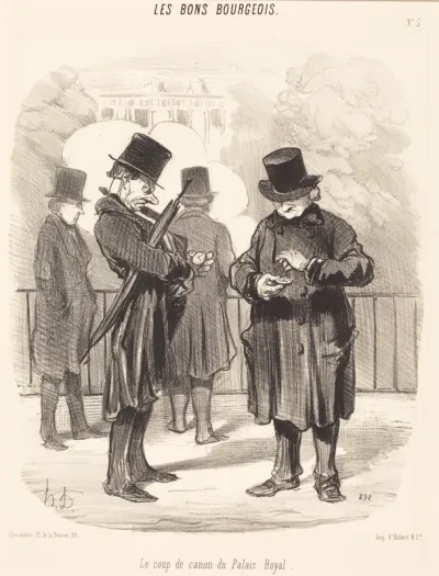 Le Coup de canon du Palais-Royal