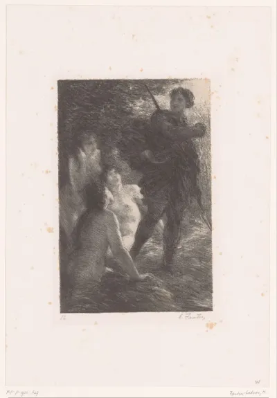Le Crépuscule des Dieux. Acte III. Siegfried et les Filles du Rhin