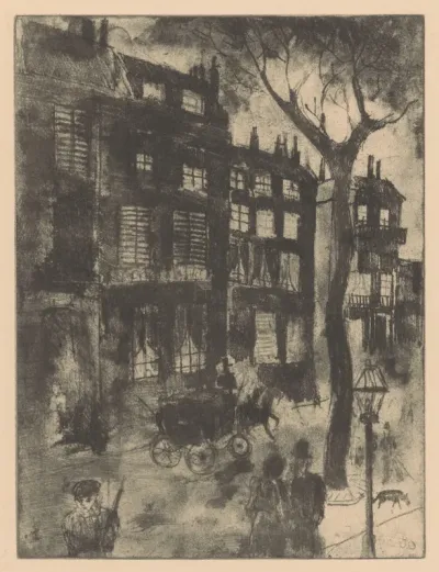 Le crépuscule du soir