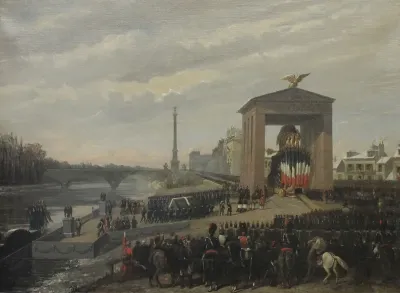 Le débarquement des cendres de Napoléon Ier