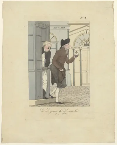 Le déjeuner du dimanche.