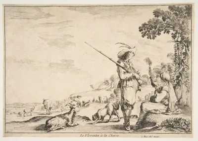 Le Florentin à la chasse