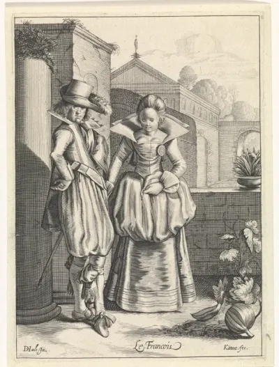 Le François (Kostuumprent: Franse mode ca. 1620)