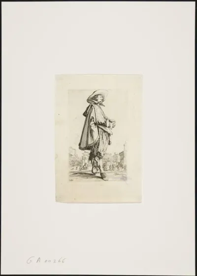 Le gentilhomme aux mains jointes
