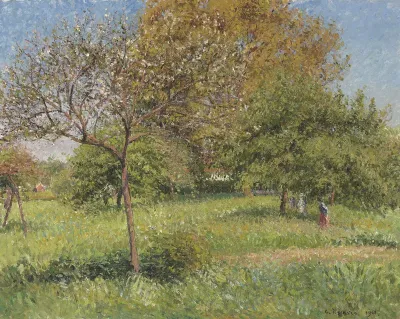 Le Grand Noyer, matin, Éragny