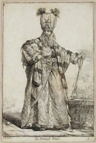 Le Grand Visir (The Grand Vizir), from the series "Caravane du Sultan à la Mecque..." (Caravan of a Sultan Going to Mecca)