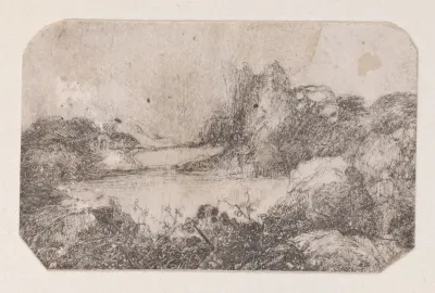 Le Lac au Soleil Levant (The Lake with The Rising Sun)