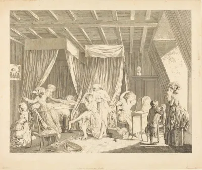 Le lever des ouvrieres en modes