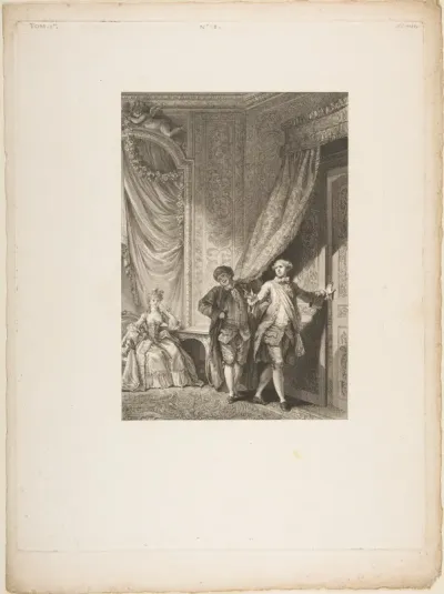 Le Magnifique, from "Contes et nouvelles en vers par Jean de La Fontaine.  A Paris, de l'imprimerie de  P. Didot, l'an III de la République, 1795"