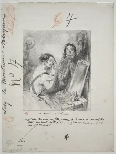 Le Manteau d'Arlequin:  Eh bien ! Tu verra, ma fille...