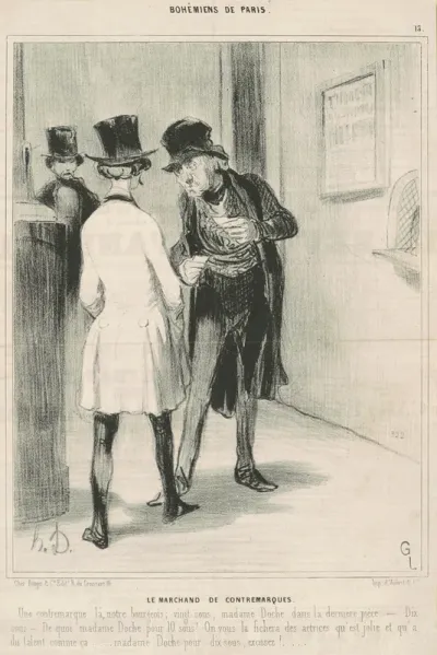 Le marchand de contremarques
