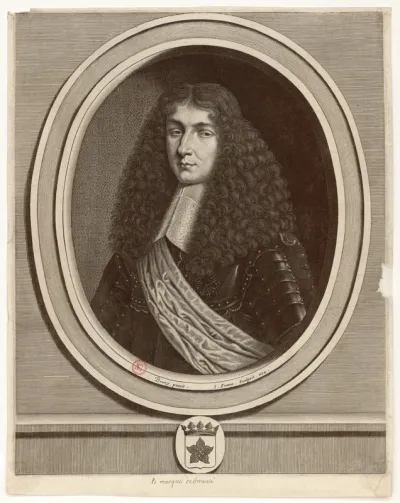 Le marquis de Bréauté. Boury pinxit. J. Frosne sculpsit. 1658