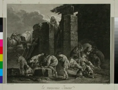 Le mauvais Joueur - Korttia pelaavia poikia