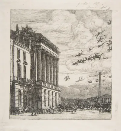 Le Ministère de la Marine (the Admiralty, Paris)