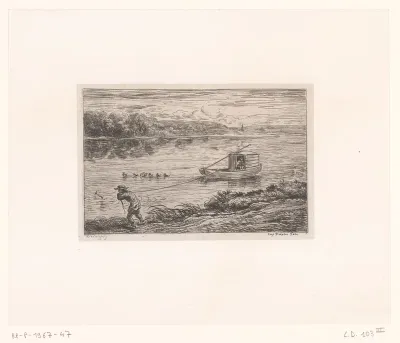 Le mousse tirant au cordeau
