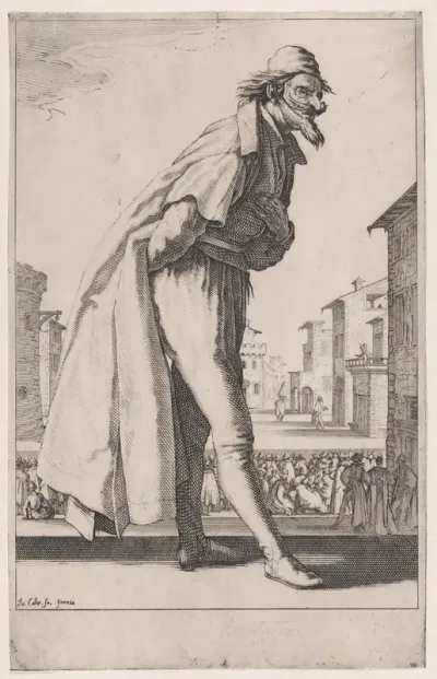 Le Pantalon ou Cassandre, from "Les Trois Pantalons pièces appélees Les Trois Acteurs" (The Three Pants also called the Three Actors)