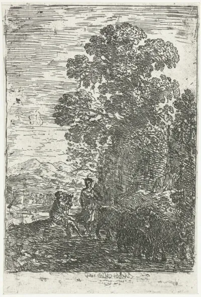 Le Pâtre et la bergère