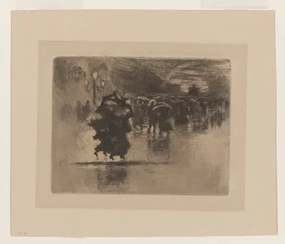 Le Petite Enterrement  (The Burial -- Small Plate)