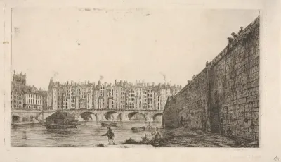 Le Pont-au-Change vers 1784