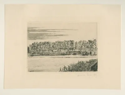 Le Pont du Bois à Ostende