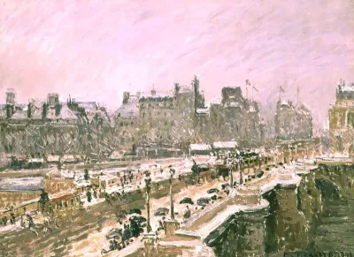 le Pont Neuf, Effet de Neige