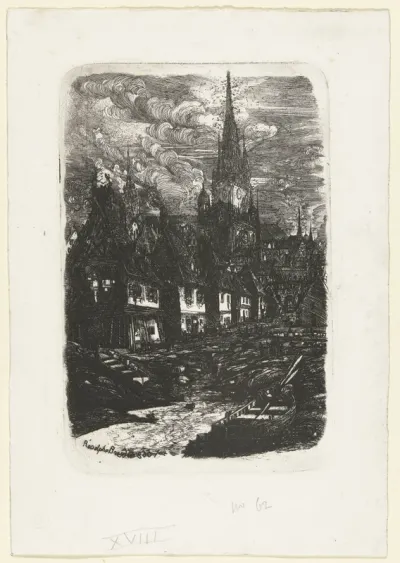 Le port de pêche au clocher pointu