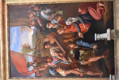 Le portement de croix