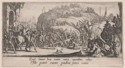 Le Portement de Croix (Christ Carrying the Cross), from "La Grande Passion" (The Large Passion)